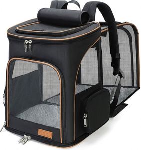 Free sample Extra <b>Large</b> <b>Cat</b> <b>Carrier</b> for 2 <b>Cats</b>, Portable Soft Sided <b>Large</b> Pet <b>Carrier</b> for Traveling, Indoor and Outdoor Uses - Product Image 6