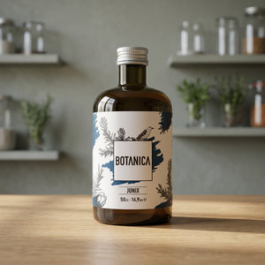 BOTANICA-JUNIX Juniper Refined Expression Non Alcoholic Herbal Infused Aperitif Pairs Perfectly Citrus Bitters 6 <b>Bottles</b> Box - Product Image 3