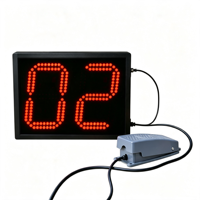 Compteur de tours numérique étanche avec grand écran LED pour la natation, la course à pied et le cyclisme