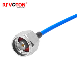 Precio de fábrica RG402 N macho a n enchufe Macho 50ohm Rg141 conector Coaxial Rf Semi Flexible (RF) Conjunto de Cable de puente 30cm CE - Product Image 5