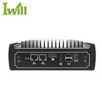 Mini pc Sin ventilador, dispositivo dual lan in-tel i211 i5 10210U Win10 quad core 6 USB