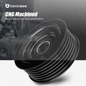 Bevinsee LS1 LS2 LS6 LSX Billet alluminio 6 costole scanalatura cinghia tenditore puleggia per Chevrolet <span class=keywords><strong>Corvette</strong></span> 1997-2004 enigina - Product Image 3