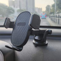 Support de téléphone de voiture pour grille d'aération, flexible, rotation à 360 degrés, bras télescopique, ventouse ultime, tableau de bord, pare-brise, support de téléphone portable