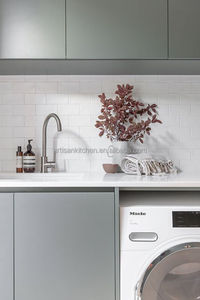2023 Artisan Contemporain Armoire à Linge Idées Salle Utilitaire Design Décor Buanderie Organisation Inspiration - Product Image 5