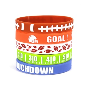 Bracelets en silicone Youmigift Rugby, bracelets promotionnels, bracelets personnalisés avec logo - Product Image 1