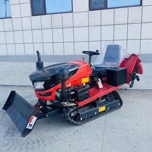 Factory Price 25hp/30hp/35hp/50hp/80hp Rotary Tiller Remote Control Crawler Automatic in <b>Cultivators</b> - Product Image 5