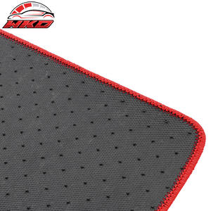 พรมปูพื้นสำหรับเทสลารุ่น S 12-20 พรมกันลื่นด้านหน้าด้านหลังกำมะหยี่สีแดง - 3 ชิ้น - Product Image 5