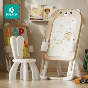 Mini Magnetic Board Stand Zeichnung Spielzeug Doodle Dry Erase Bücher Kinder Staffelei Magie Faltbar Hot Sale Kinder Malerei Schreiben Weiß