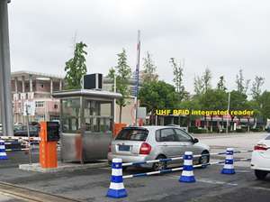 UHF <span class=keywords><strong>RFID</strong></span> считыватель дальнего действия 1-4 м 4dBi антенна RS232 USB Ethernet WG26/WG34 система автомобиля - Product Image 6