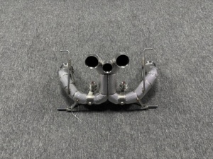 Système d'échappement complet <span class=keywords><strong>Hetu</strong></span> de haute qualité pour Lamborghini LP740 en acier inoxydable avec soupape à vide et bouclier thermique - Product Image 3