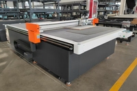 Máquina de Corte CNC de Cama Plana Rongchi, Equipo de Automatización para Corte de Tela de Fibra de Carbono/Vidrio, Certificación CE