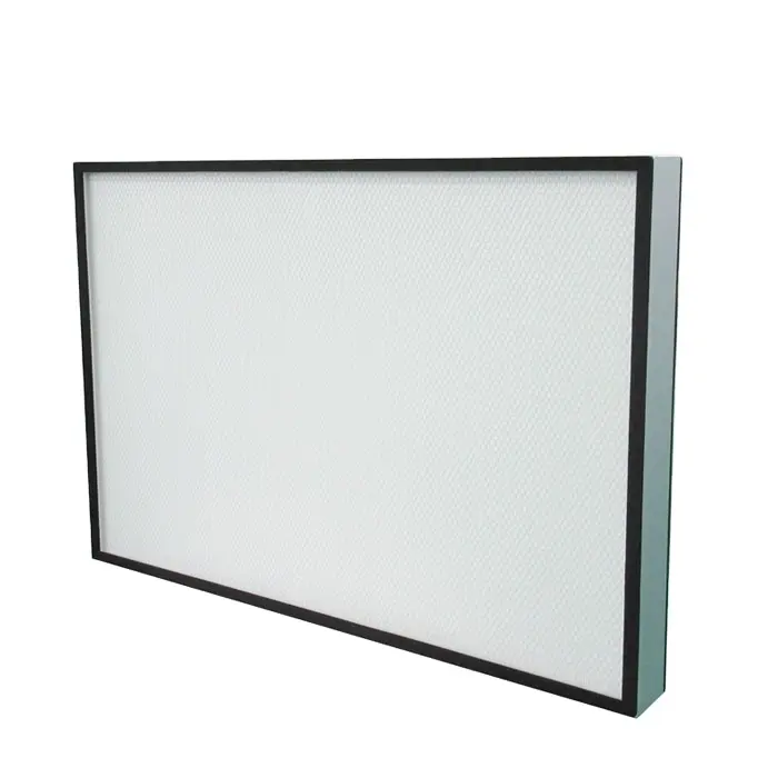 H13 H14 ULPA Panel Laminar Flow Mini-pleat HEPA Filter For Cleanroom