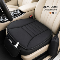 Coussin de siège de voiture en mousse à mémoire de forme confortable de 1,2 pouce, respirant, antidérapant, pour toutes les saisons, pour sièges de voiture et de bureau, OEM