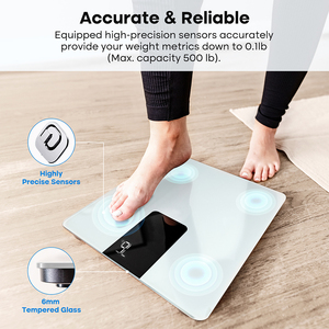 Original Manufacturer Bluetooth Bathroom <strong>Scale</strong> 300mm Large Size 500lb Digital Body <strong>Weight</strong> <strong>Scale</strong> - Product Image 6