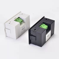 Voltmeter daya AC, pengukur tegangan Digital layar warna deteksi tegangan D85-120 dengan tampilan Lcd