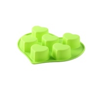 Moule en silicone pour gâteau en forme de cœur humain, économique et de haute qualité, respectueux de l'environnement