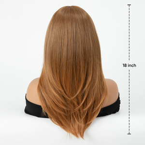 Perruque en dentelle monofilament synthétique Kanekalon en gros avec perruques en fibre Futura, perruques frontales blondes en dentelle pour femmes - Product Image 2