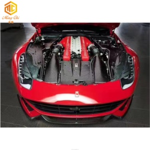 Piastra di copertura del motore dell'automobile pannello del motore pannello di aspirazione dell'aria per <span class=keywords><strong>auto</strong></span> sportiva super <span class=keywords><strong>Ferrari</strong></span> F12 - Product Image 6
