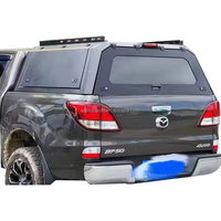 Auvent rigide étanche en alliage d'aluminium à verrouillage manuel pour Mazda BT50 Sierra, auvents sur mesure pour camion, accessoires nouvelle génération