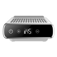 Lampe à ongles LED UV rechargeable 80W et dépoussiéreur à ongles LCD High-Perf Pro. Filtre réutilisable, ventilateur silencieux 4500 tr/min pour la maison/salon.