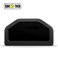 DO922 pengukur Speedometer, alat ukur Sensor Digital Universal 6.5 inci dasbor LCD balap, Tachometer pengukur kecepatan dan mobil