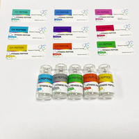 Étiquettes d'emballage pharmaceutique personnalisées de haute qualité avec logo privé pour flacons de 3 ml et 10 ml