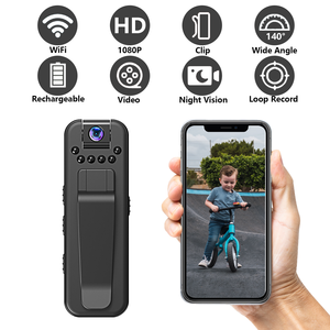 Mini videocamera L7 WIFI 1080P, registratore video portatile con obiettivo rotante a 180 gradi, visione notturna HD, videocamera tascabile per riunioni - Product Image 5