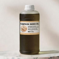 Huile de graines de citrouille 100% pure naturelle pressée à froid, non raffinée, qualité cosmétique, pour la croissance des cheveux, les soins de la peau et l'huile de massage pour hommes, vente en gros