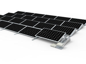 Sistema de balasto de acabado anodizado de instalación rápida para montaje de techo plano de hormigón - Product Image 5