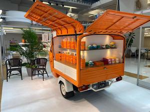 Camión <span class=keywords><strong>de</strong></span> Comida Eléctrico Móvil, Triciclo <span class=keywords><strong>de</strong></span> Comida Tuk Tuk, Carrito <span class=keywords><strong>de</strong></span> Hot Dogs, Helados, <span class=keywords><strong>Donuts</strong></span>, Waffles y Frituras, en Venta - Product Image 5