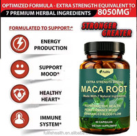 Capsules OEM Maca Plus, emballage personnalisé en petite série, capsules de racine de maca, Maca pour homme avec racine d'ashwagandha, racine de ginseng