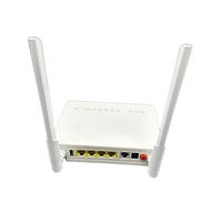 Kualitas tinggi F477 F477V2 EPON ONU 1GE + 3FE 2.4G WIFI bahasa Inggris Firmware antena eksternal dalam persediaan