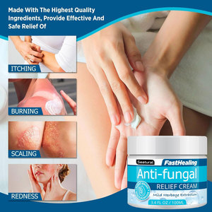 Crème corporelle <span class=keywords><strong>antifongique</strong></span> - Soin rafraîchissant pour la peau avec des ingrédients essentiels naturels, formule nourrissante pour une utilisation quotidienne - Product Image 4