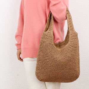 Sacs à main et cabas de plage décontractés en crochet pour femmes, vente en gros, fabriqués au Vietnam, pour l'été et le shopping - Product Image 5