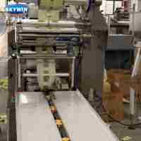 Machine à sandwichs automatiques à haute productivité, nouvelle et très demandée, avec machine d'emballage pour boulangerie - SkywinPack