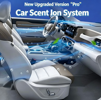 Système d'ionisation plasma pour voiture, diffuseur d'arômes universel pour voiture, contrôle par application Bluetooth, compatible avec la plupart des modèles de voitures