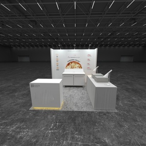 สองคนติดตั้งบูธไม้แบบโมดูลาร์อย่างรวดเร็วเพื่อปรับแต่งบูธสำหรับงานนิทรรศการและงานอีเวนต์ - Product Image 3