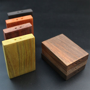 Placa de madera para tallar DIY, colgante artesanal, adorno de caoba, ébano, sándalo, placa de la paz, suministros de manualidades - Product Image 1