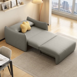 Canapé-<span class=keywords><strong>lit</strong></span> moderne convertible multifonctionnel, <span class=keywords><strong>fauteuil</strong></span>-<span class=keywords><strong>lit</strong></span> simple escamotable pour chambre et appartement, gain de place - Product Image 2