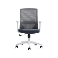 Silla de Oficina Ejecutiva Moderna con Malla Transpirable, Giratoria, Ergonómica, con Soporte Lumbar Extensible, Ideal para Largas Jornadas de Trabajo
