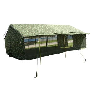Grande tente de restaurant extérieure trois saisons en toile imperméable 3000 mm+ avec structure en acier monocouche, coupe-vent, 8x4,5, <span class=keywords><strong>2</strong></span> portes - Product Image 5