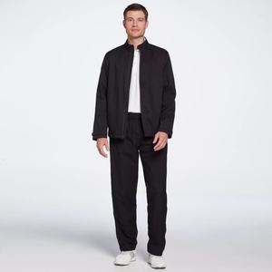 Veste coupe-vent à col montant, veste de golf imperméable à manches longues, résistante à l'eau, thermique, légère, imperméable avec manches amovibles - Product Image 6