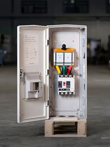 תיבת חלוקת חשמל ובקרה מפלדה DFW איכותית בהתאמה אישית של טיאנשון, מתח נמוך, IP44, 200A, 400V - Product Image 4