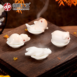 Dp <b>Light</b> Changing Resin Animal Craft Decor Home Decoration Artistic Figurines - Product Image 5
