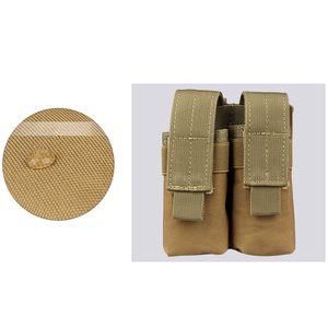 Súng kép bao da & Molle vest chiến thuật đôi Mag túi với Nylon Tạp Chí túi săn bắn thiết lập với đèn pin gắn kết - Product Image 5