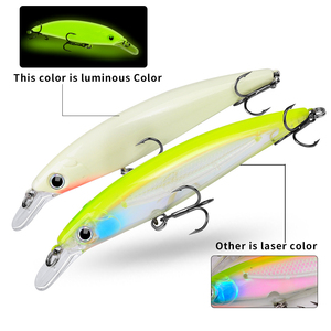 Leurre de pêche dur flottant ultraléger de 9 cm et 11 cm, leurre artificiel en plastique dur pour la pêche au vairon - Product Image 4