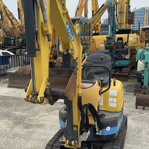 Mini-excavatrice hydraulique compacte d'occasion Yammar VIO10 d'origine japonaise, 1,2 tonne, pour travaux agricoles, aménagement paysager et construction. - Product Image 2