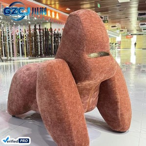 Chaise ergonomique de sécurité <span class=keywords><strong>pour</strong></span> enfants <span class=keywords><strong>en</strong></span> chenille moderne, <span class=keywords><strong>en</strong></span> forme de gorille, <span class=keywords><strong>pour</strong></span> hôtel, chambre à coucher, salon - Product Image 6