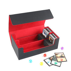 กล่องเก็บการ์ดแม่เหล็กสองแถวความจุขนาดใหญ่ สำหรับการ์ดนักกีฬา <span class=keywords><strong>วัน</strong></span>พีซ และอุลตร้าแมน - Product Image 5