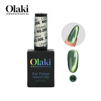 Vernis Gel UV Effet Œil de Chat Magnétique 15ml, Ultra-Brillant et Transparent, Sans Irritant, Conforme aux Normes Cosmétiques Européennes